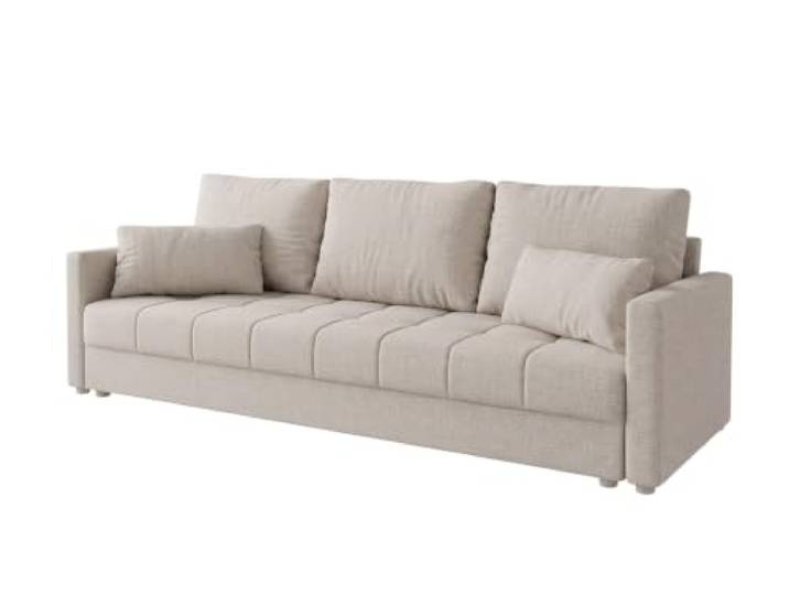 Furnelo Merida Sofa Bonell Schlaffunktion Bettkasten