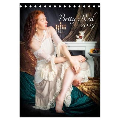 Betty Red (Tischkalender 2027 DIN A5 hoch), CALVENDO Monatskalender