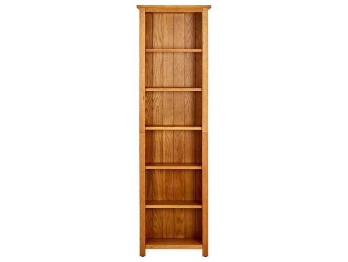 Bibliothèque - ESTINK - ER1680 - Bois de chêne massif - 6 étagères - 52x22x180 cm