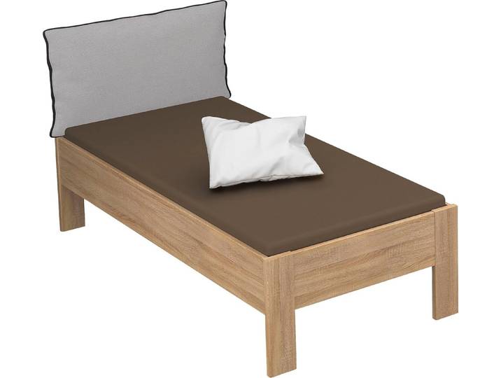 rauch Futonbett Aditio, Kopfteil Webstoff mit abgesetztem Keder