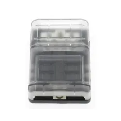 Dietz 24144 Sicherungsverteilerblock 6 Flachsicherungen - 12 x Masse
