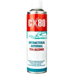500 ml Antibakterielles und antivirales Desinfektionsmittel für Hände und Flächen 70% Alkohol CX80 CX80-48086