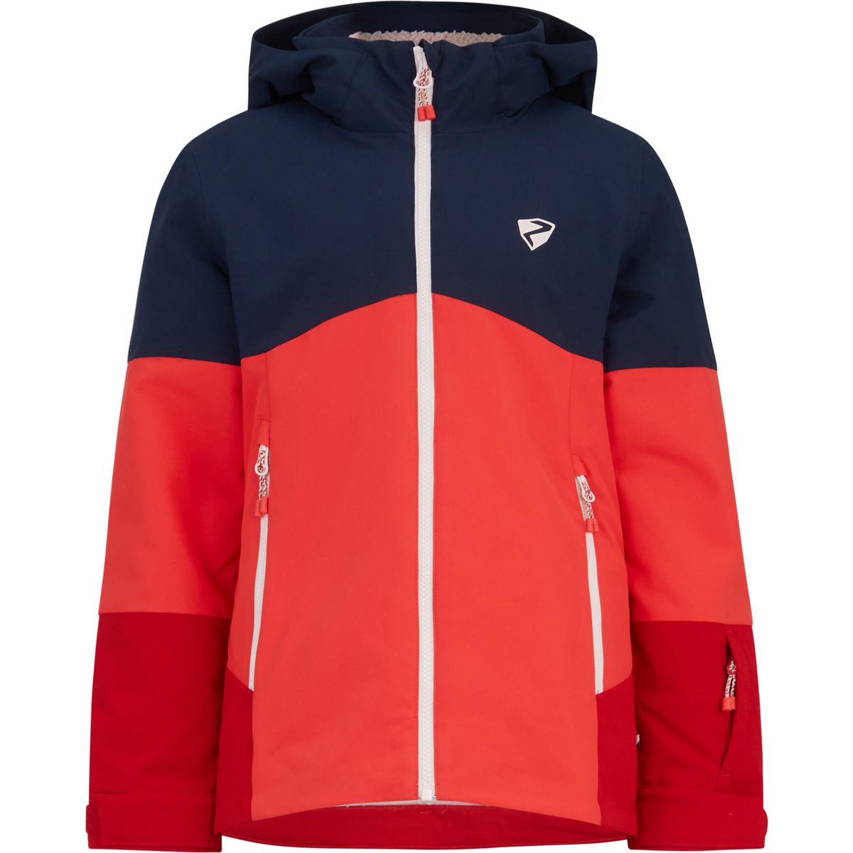 Ziener Amaja jun Jacket Ski fiery red (376) 176 247907-376-176