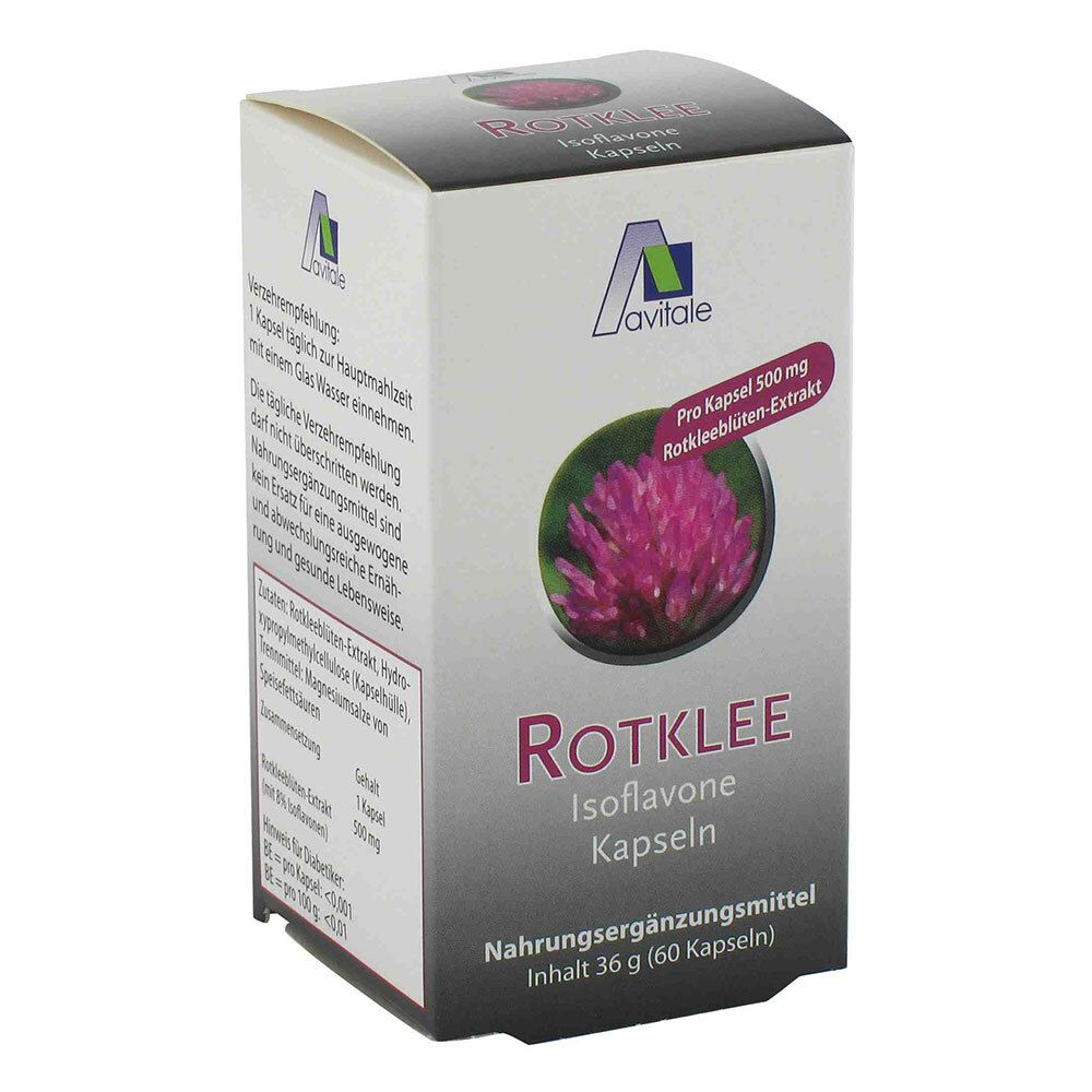 Rotklee Kapseln 500 mg 60 St