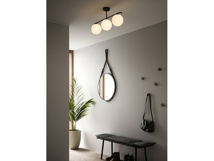 Nordlux - Grant 3x - Hanglamp - 3x E14 - Zwart