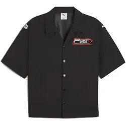Puma, Unisex, Sportshirt, FUTURE..ARCHIVE Graphic Boxy Racer Shirt WV (S), Schwarz