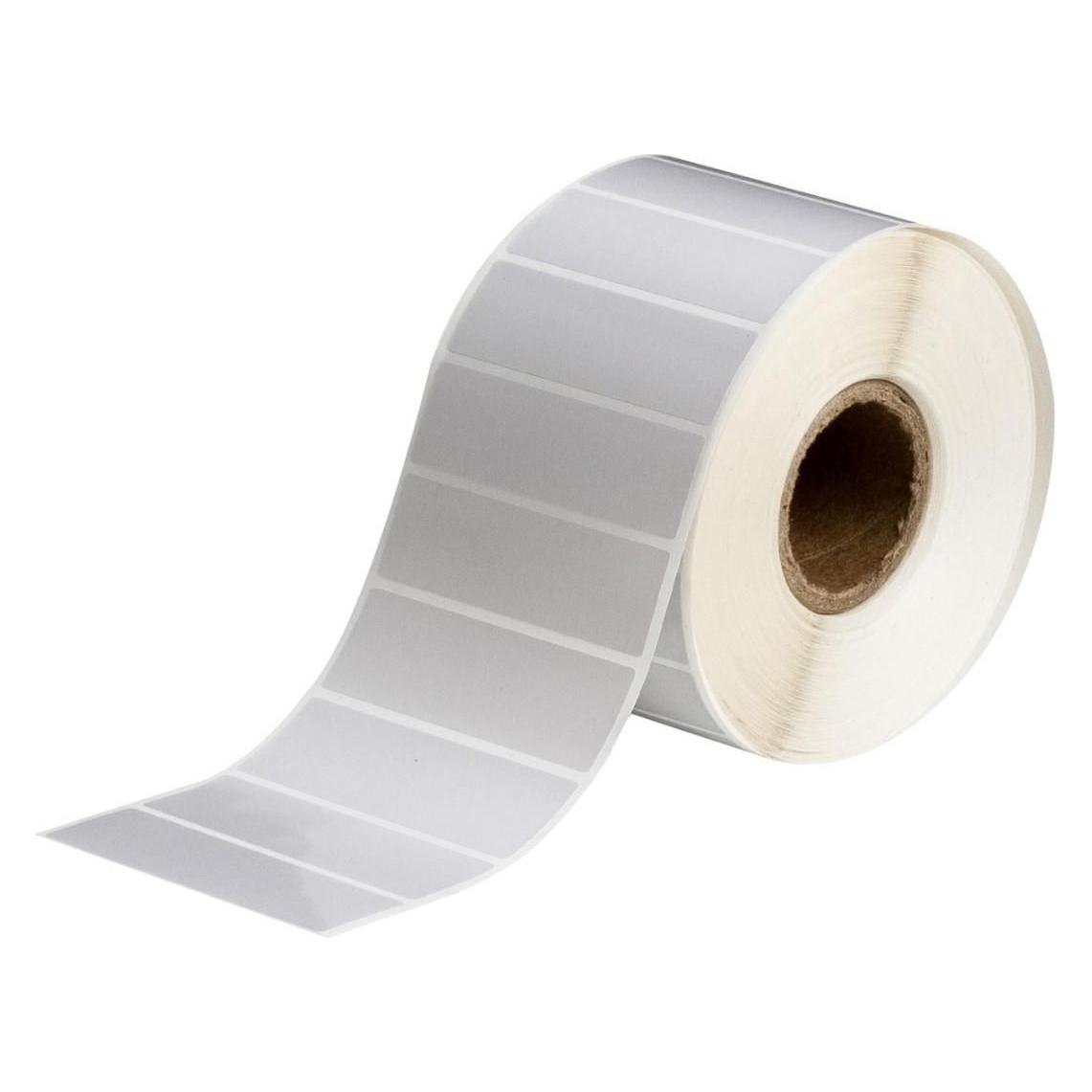 Brady BPT-7-7563-1 Beschriftungsetiketten silbern 31.75 x 69.85mm, 1000/Rolle (31.75 mm) (BPT-7-7563-1)