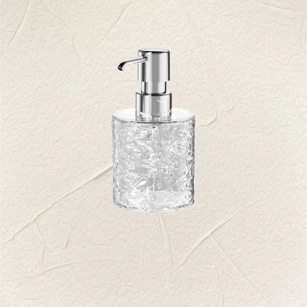 INF Flacon Mousse Rond Transparent 300ml - Distributeur Portable de Voyage