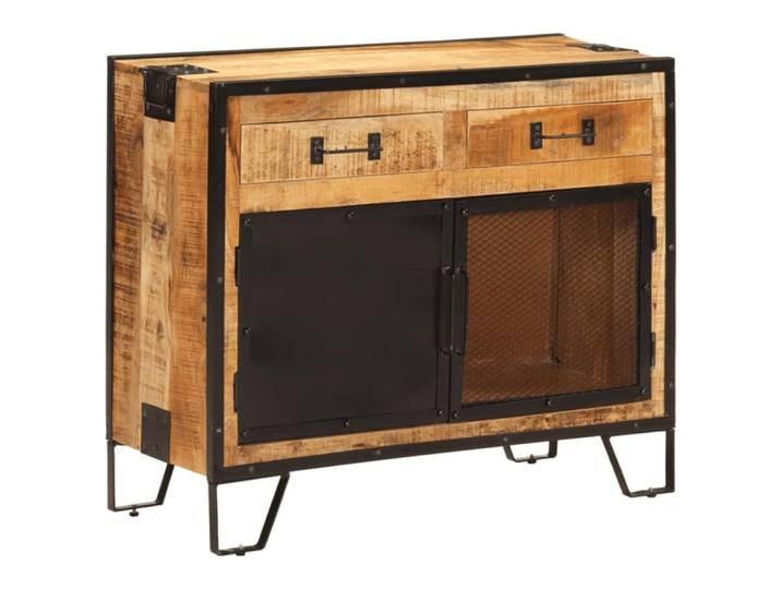 Buffet bahut commode armoire 80 x 31 x 66 cm marron