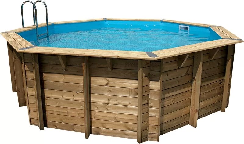 Ubbink Piscine bois Ocea 4,30 x h1,20m - Bleu