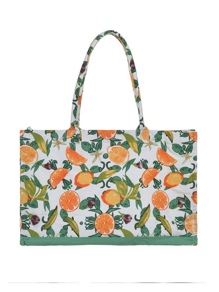 BLE Shopper in Weiß/ Bunt - (B)58 x (H)32 cm - onesize