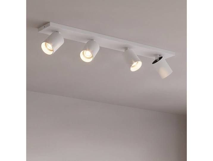 Brinja 4 plafonnier Blanc - Arcchio - Salon / séjour - Moderne - Aluminium - Multi-ampoules