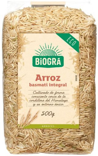 Biogra Basmati+ Brown Rice 500 gr