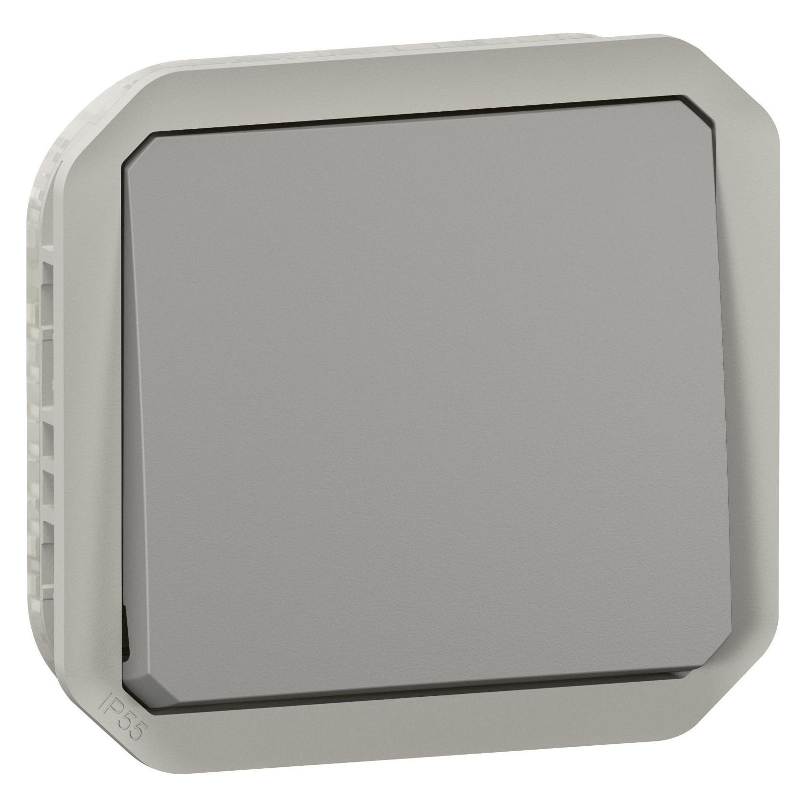 Legrand Plexo New Feuchtraum-Aufputz-1-Fach Wechselschalter, Einsatz (069511L)