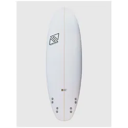 TwinsBros Freaky House FCS2 Surfboard white Gr. 5'8