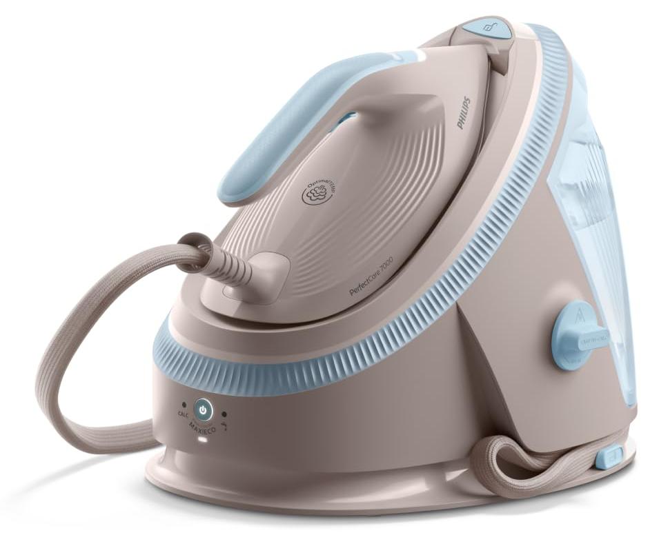 Philips 7000 series PerfectCare Dampfbügelstation, 3120 W, 600 g/min, SteamGlide Elite-Sohle, 8,5 bar, 1,5 l, 160 g/min