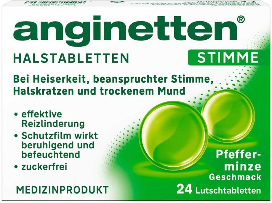 Anginetten Stimme Lutschtabletten