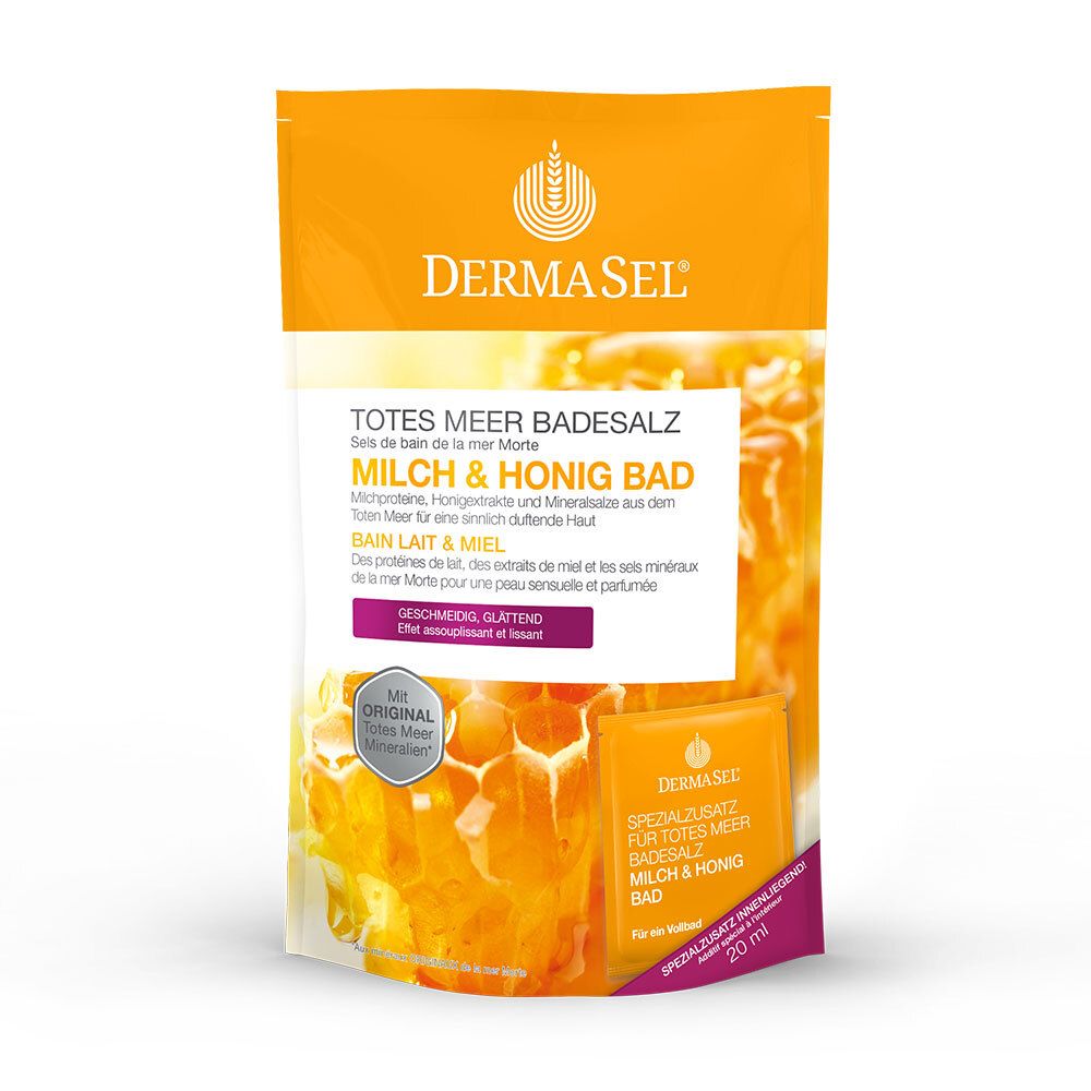 Dermasel Totes Meer Badesalz+Milch&Honig SPA 420 g Badesalz