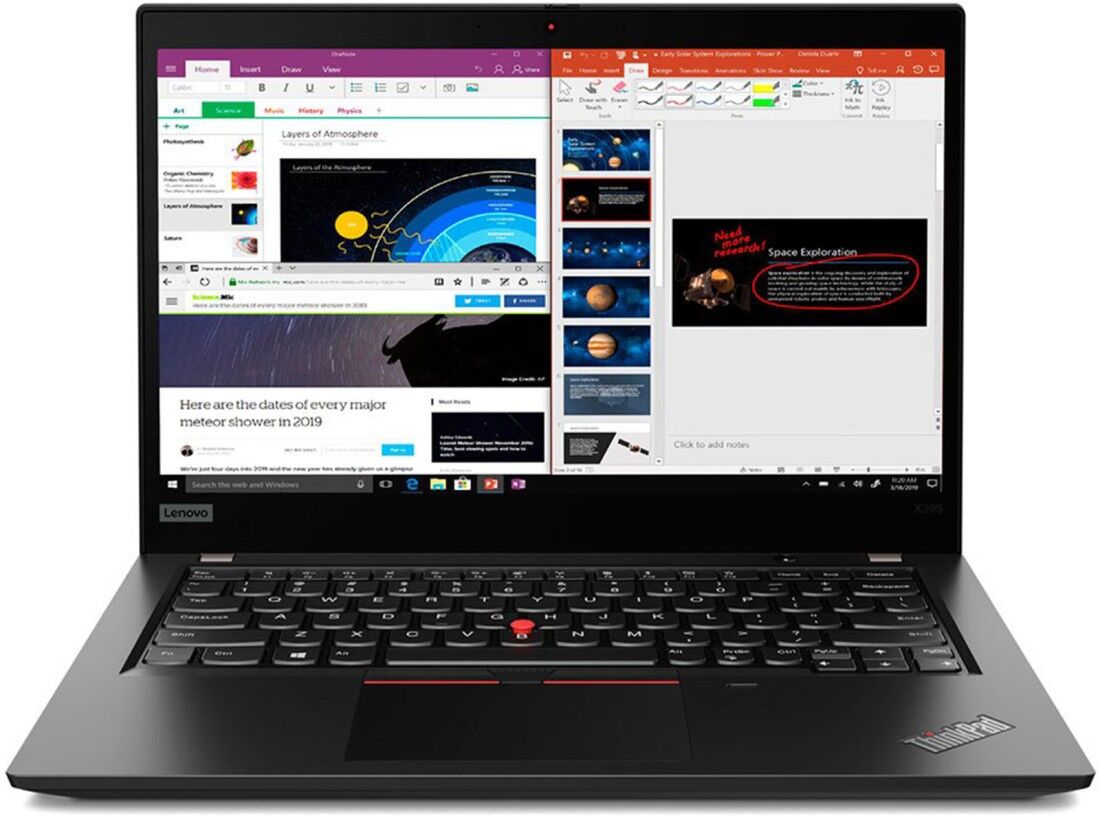 Lenovo ThinkPad X395 Notebook 13.3" Full HD Touch AMD Ryzen 5 3500U Ram 16GB SSD 240GB Webcam (Ricondizionato Grado A)