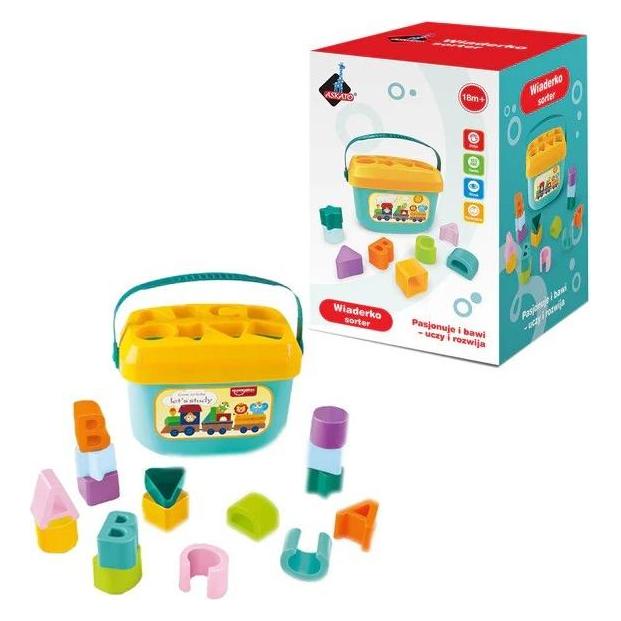 Askato Sorter bucket with blocks (108704)