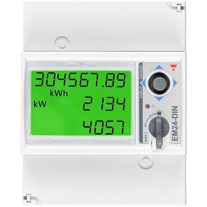 Victron Stromzähler Energy Meter EM24 LAN digital, Drehstromzähler, 3-phasig, für Hutschiene
