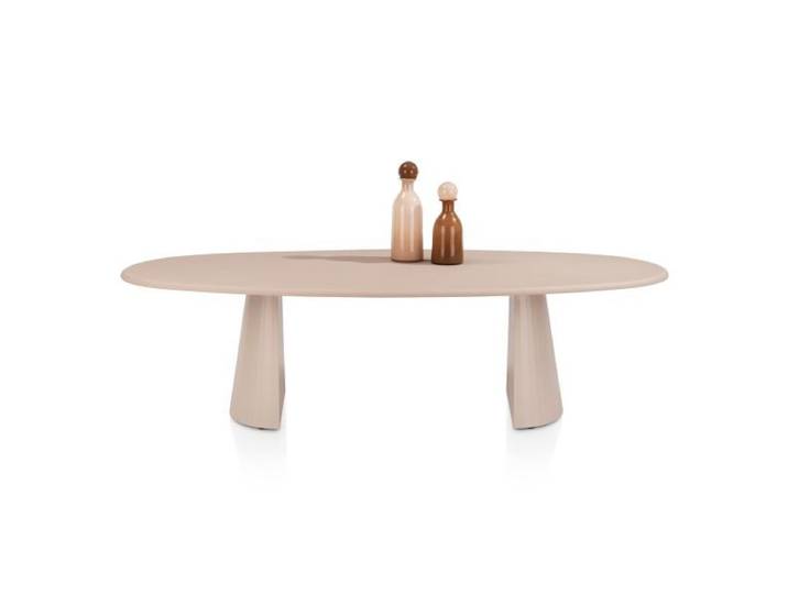 XOOON Lund Esstisch oval Stone-Skin
