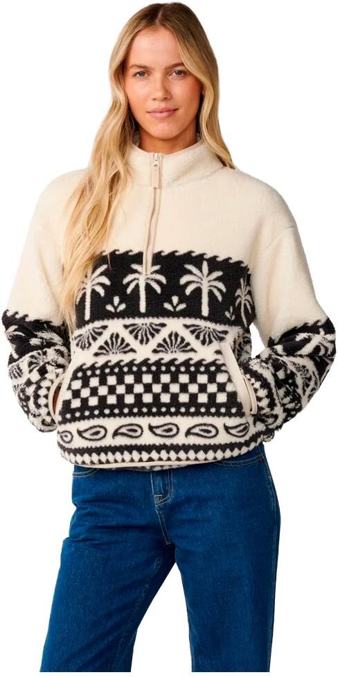 Rip Curl  - Bossa Nova 1/4 Zip Black White - XS - Pull