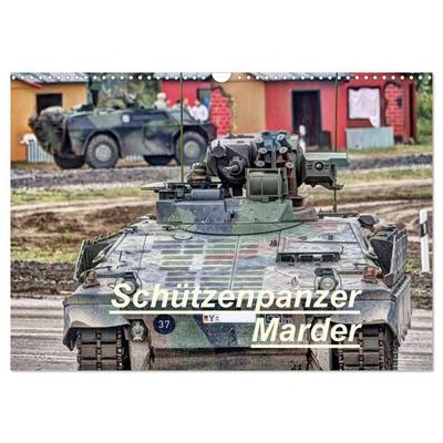 Schützenpanzer Marder (Wandkalender 2027 DIN A3 quer), CALVENDO Monatskalender