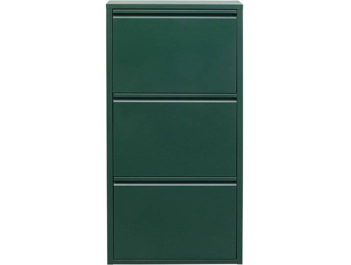Schoenenkast Caruso groen 3 laden Kare Design