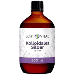 Kolloidales Silber - 25 ppm (500 ml) - Echt Vital