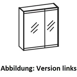 Artiqua LED-Spiegelschrank, Graphit Struktur quer, 072-SDT-1-64-L-401 072-SDT-1-64-L-401