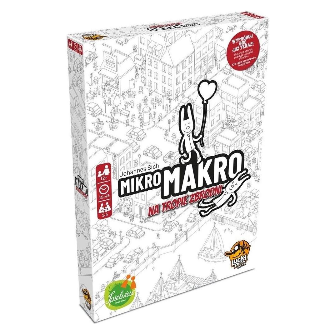 Lucky Duck Games Gra MikroMakro Na Tropie Zbrodni (Deutsch, 1 - 4 Spieler) (91290)