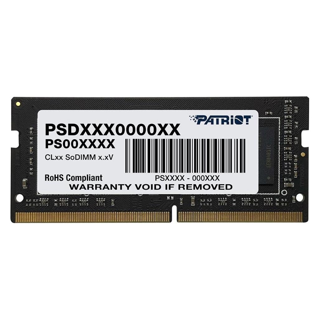 Patriot Signature PSD432G32002S Speichermodul GB DDR4 (1 x 32GB, 3200 MHz, DDR4-RAM, SO-DIMM) (PSD432G32002S)