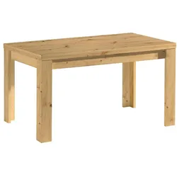 Mäusbacher Esstisch mit Auszug Monaco 120/176 x 80 cm Holzoptik Asteiche 120