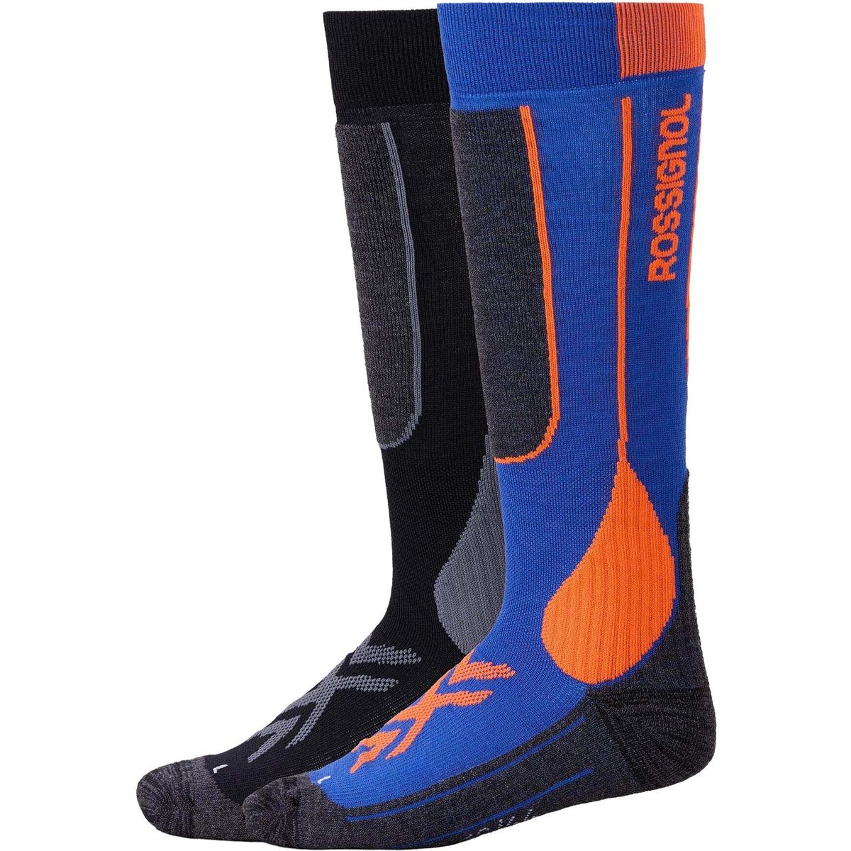 Rossignol Essential 2 Pack Ski Socks dazzle blue (F00) M RLPMX02 F0000M