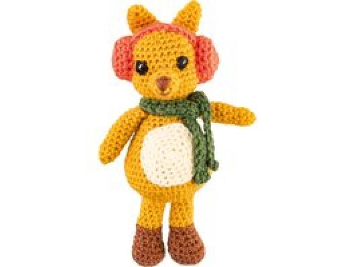 CRELANDO® Kit de crochet animal (écureuils)