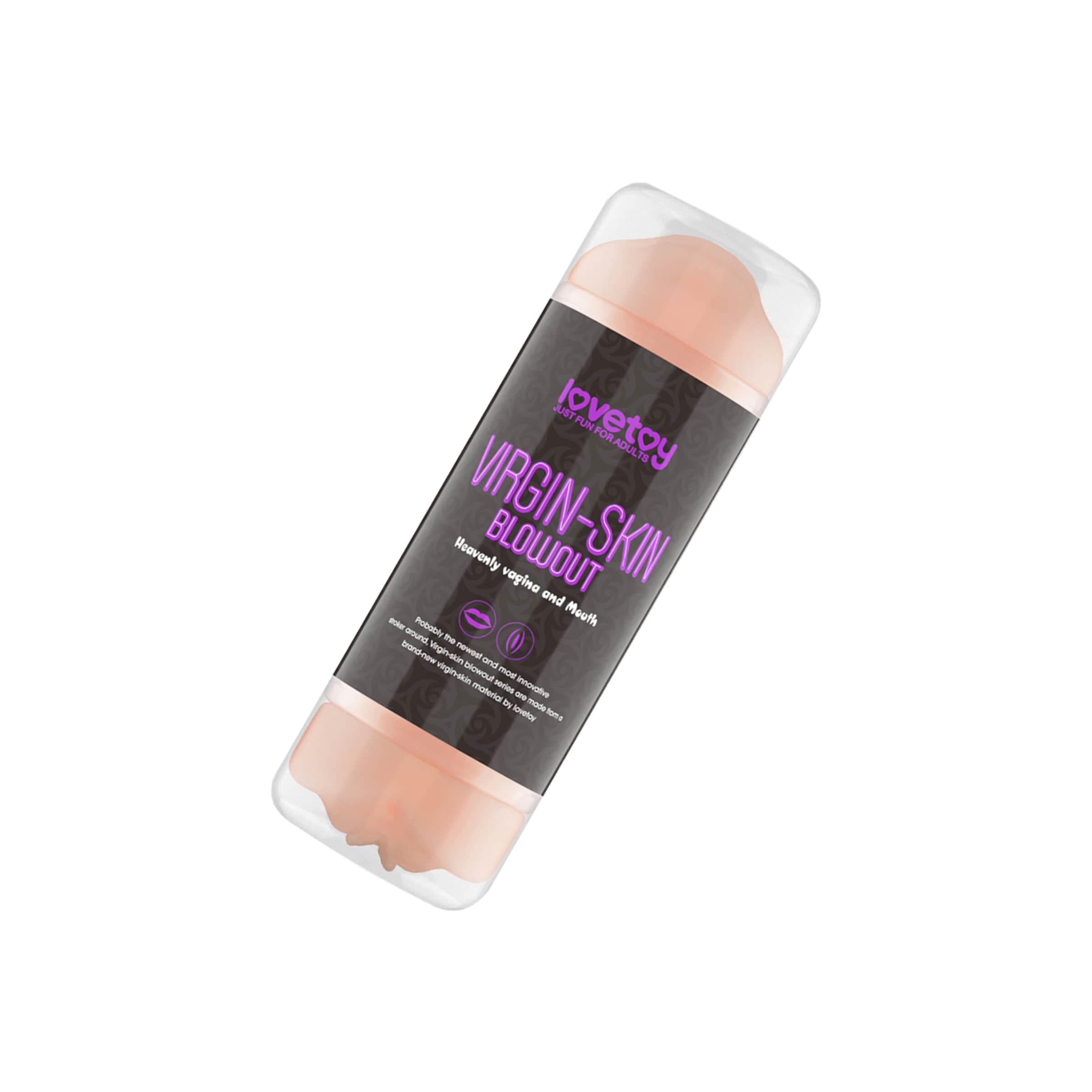 Virgin-Skin Blowout Double Side Stroker, 22 cm