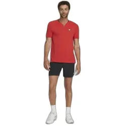 Wilson, Herren, Sportshirt, Series Ziphnly 2.0 (S), Rot