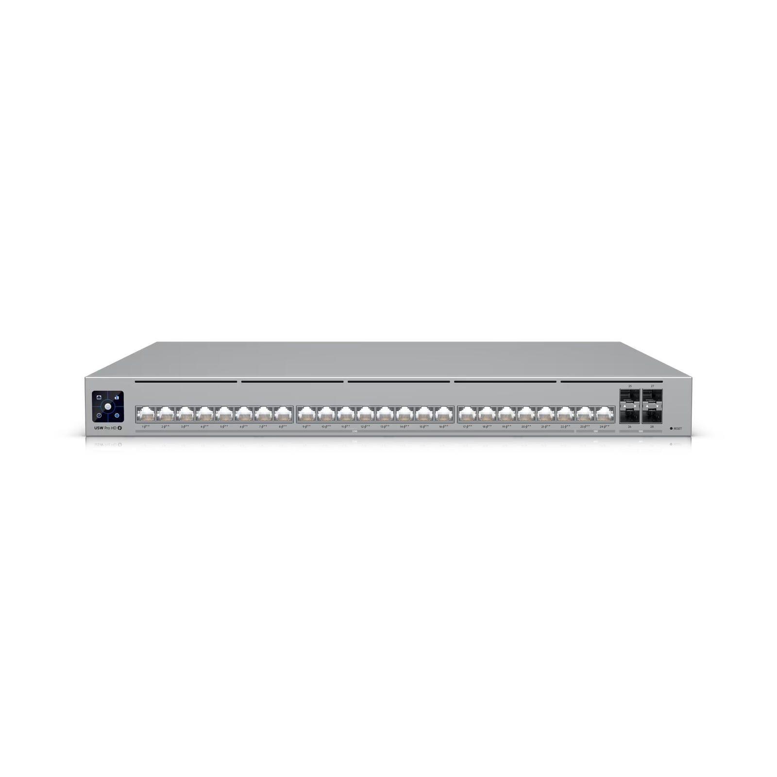 Ubiquiti UniFi Pro - Switch - L3 - 2 x 10GBase-T (PoE++) USW-PRO-HD-24-POE