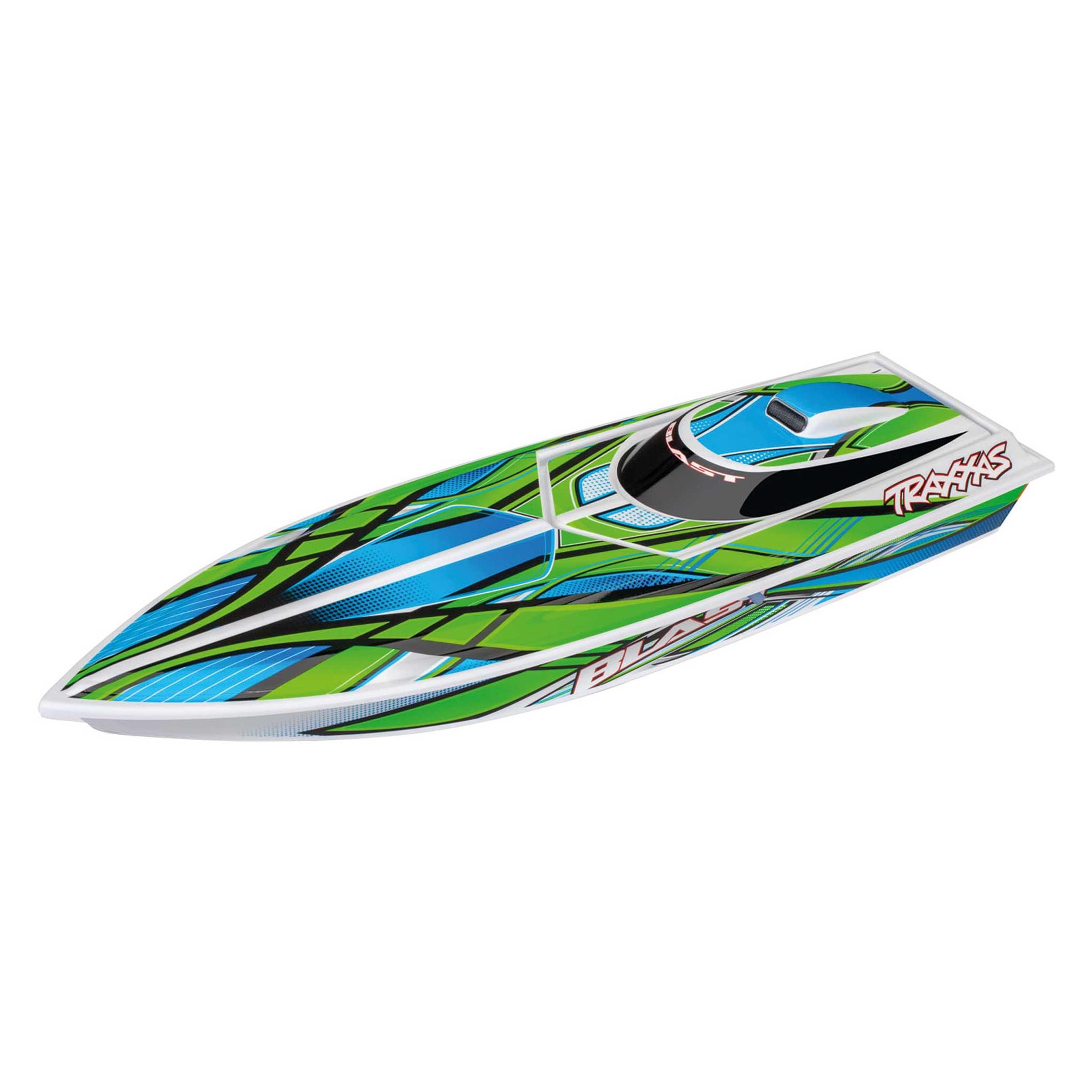 Traxxas SCHIFF BLAST 603mm EP RTR GREEN TQ 2.4GHz w/USB-C Charger & Battery (TRX38104-8GRN)