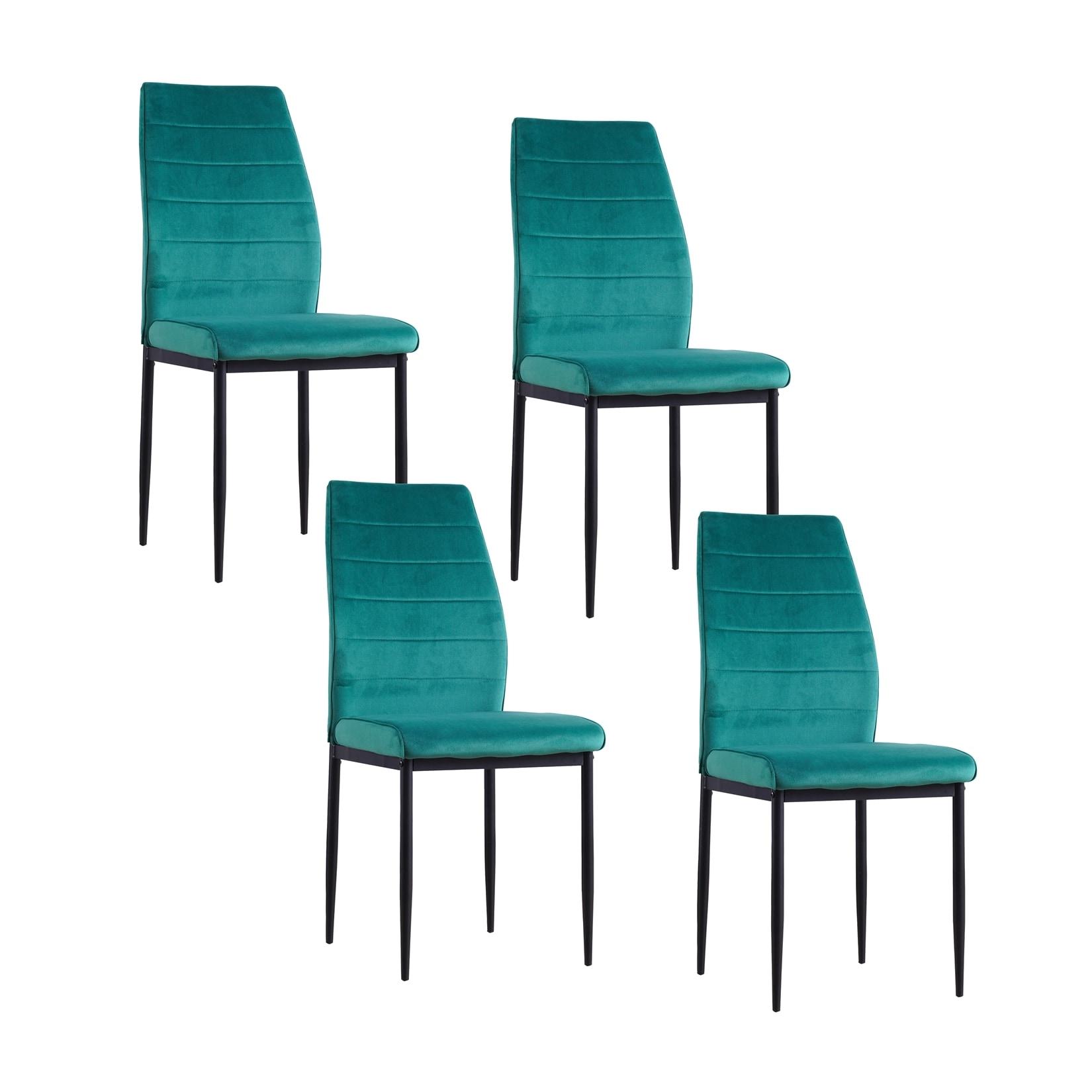 HTI-Living Stuhl Madison Velvet Grün