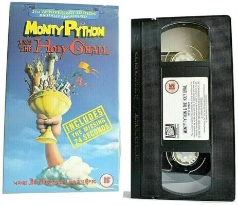 Terry Jones - Monty Python And The Holy Grail [VHS] [UK Import] - Preis vom 28.09.2026 21:19:57 h