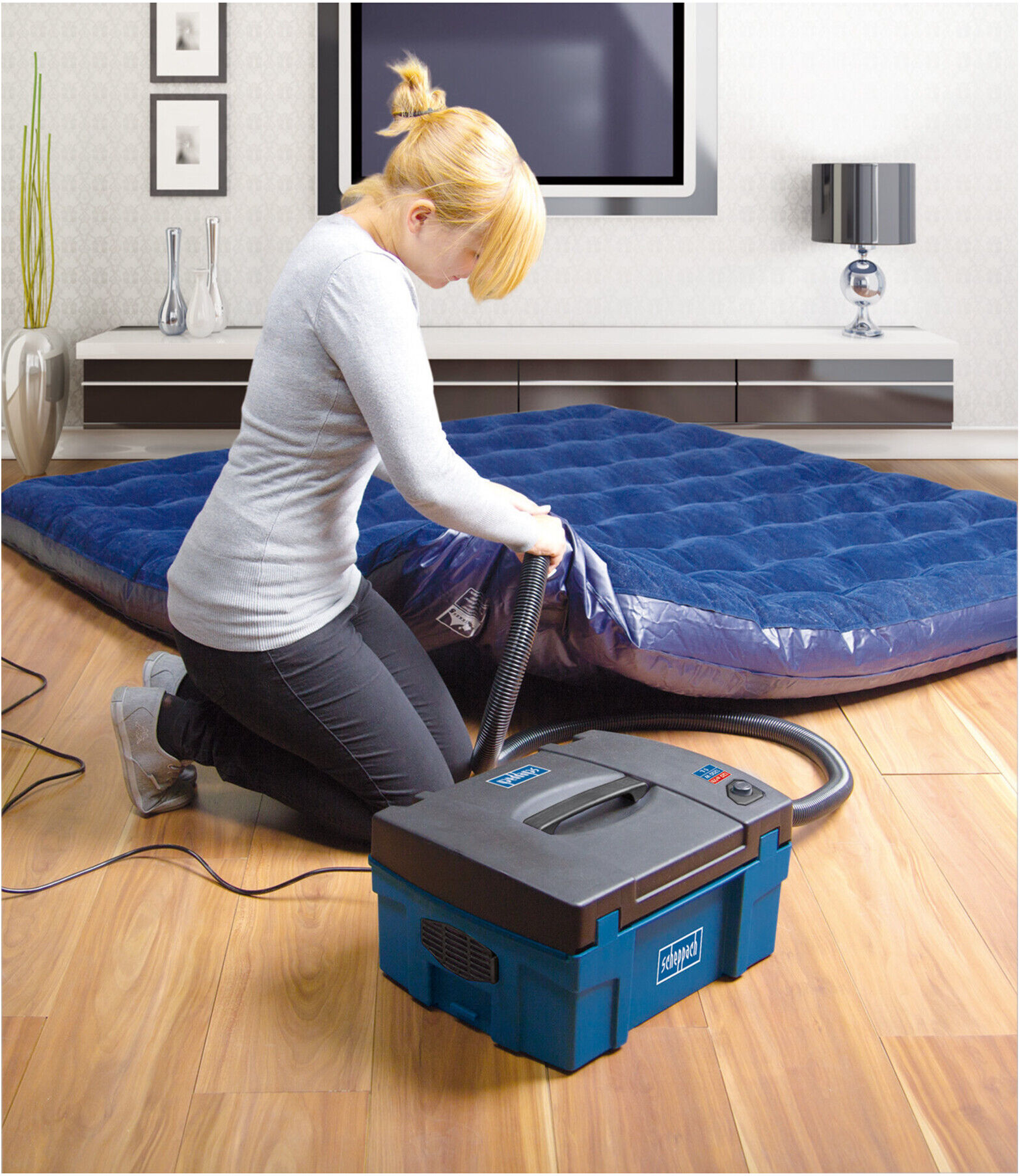 Scheppach Absauganlage HD2p 1250W 230V50Hz (5906301901)