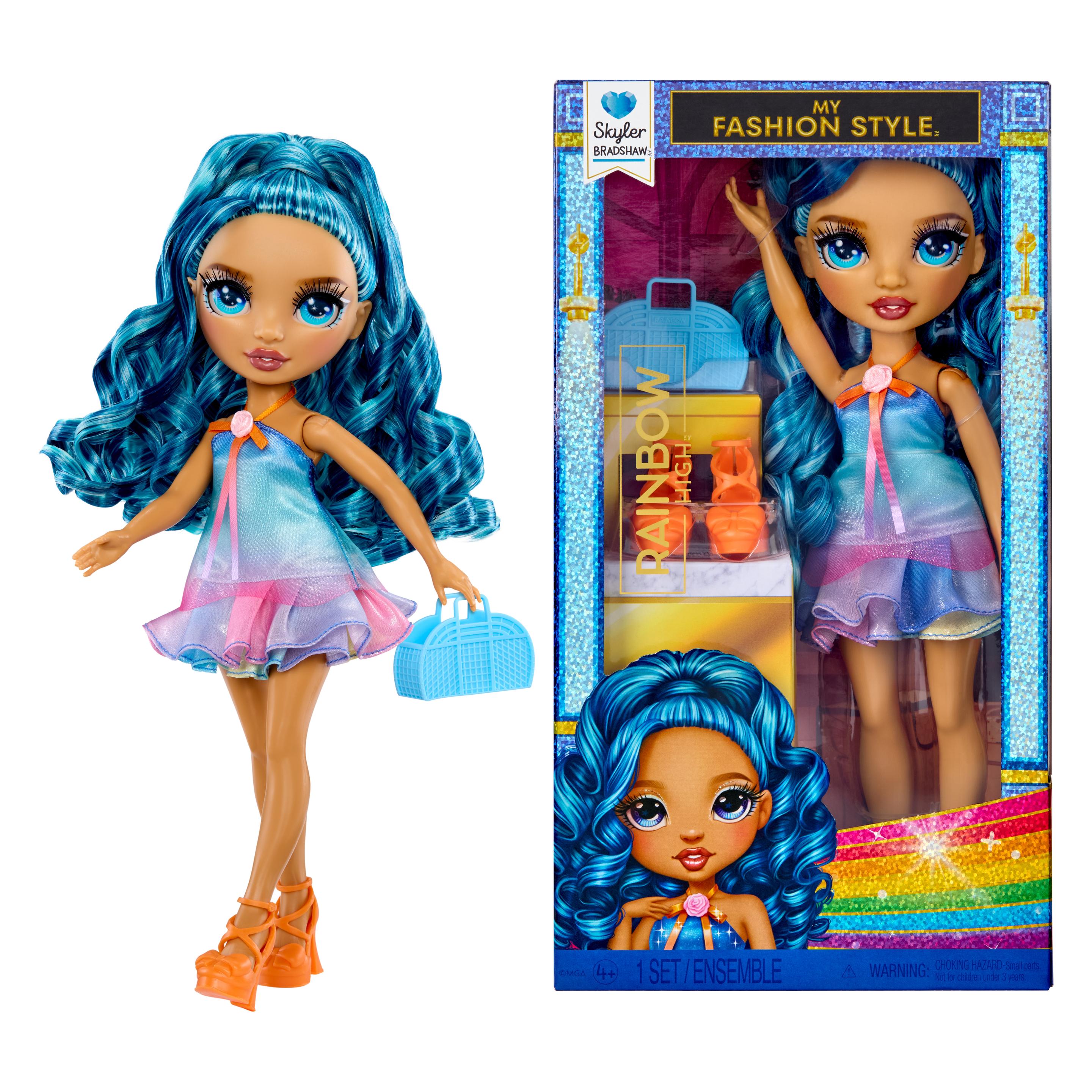 Rainbow High My Fashion Style Fashion Doll - Skyler Bradshaw (Blue) (248620)