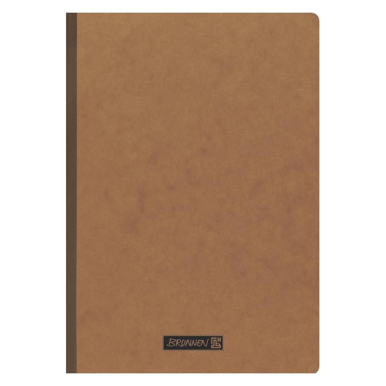 Brunnen Notizbuch FACT!plus DIN A4 punktraster, hellbraun Softcover 192 Seiten (A4, Gepunktet, Weicher Einband) (104347370)