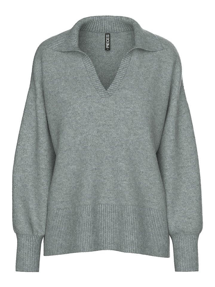 Pieces Pullover in Mint - XS