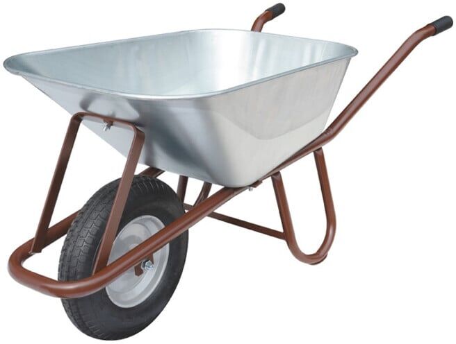 Brouette à caisse profonde Müba 90 l Roue gonflable (79961)