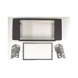 Doppel 2-DIN Blende Radioblende für Renault Kangoo ab 2022 mit 7 und 6,5 Zoll