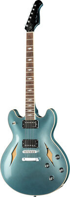 Harley Benton HB-35TL Tesla Pelham Blue Pelham Blue Gloss