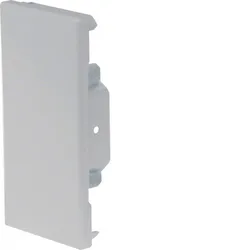 Hager Endstück Stahl BRS 70x130mm OT 80mm lg